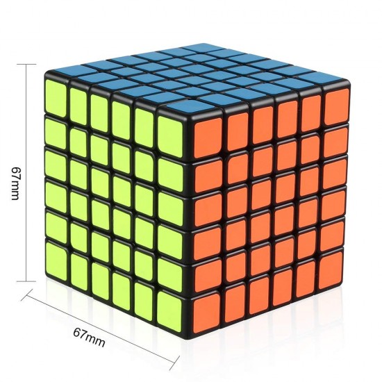 Cub Magic 6x6x6 MoYu Black, 44CUB-1 Cub Magic 6x6x6 MoYu Black, 44CUB-1
