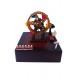 Cutie muzicala, cu cheita, Circuit in jurul roatei cu cheita, Maro, 15 cm, YL2024 Cutie muzicala, cu cheita, Circuit in jurul roatei cu cheita, Maro, 15 cm, YL2024