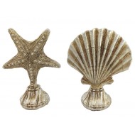 Decoratie set formata din stea de mare si scoica, TD911D Decoratie set formata din stea de mare si scoica, TD911D