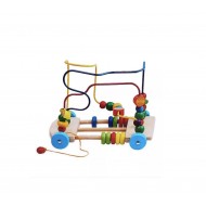 Joc educativ, circuit cu bile si fructe, 173BZ Joc educativ, circuit cu bile si fructe, 173BZ