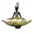 Ornament decorativ, Africana cu suport pentru bijuterii, Auriu, 19 cm, LY231907