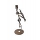 Ornament decorativ, Muzicant din metal, Nergu, 13 cm, 356XD-1 Ornament decorativ, Muzicant din metal, Nergu, 13 cm, 356XD-1