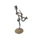 Ornament decorativ, Muzicant din metal, Nergu, 13 cm, 356XD-3 Ornament decorativ, Muzicant din metal, Nergu, 13 cm, 356XD-3