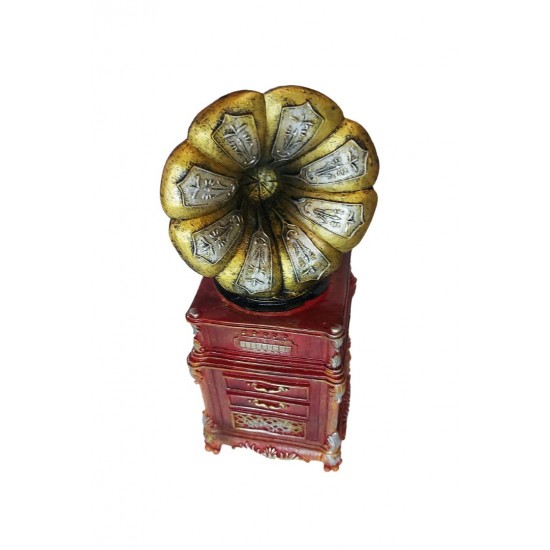 Pusculita in forma de Gramofon, 29 cm, Visiniu, KE052A-1 Pusculita in forma de Gramofon, 29 cm, Visiniu, KE052A-1