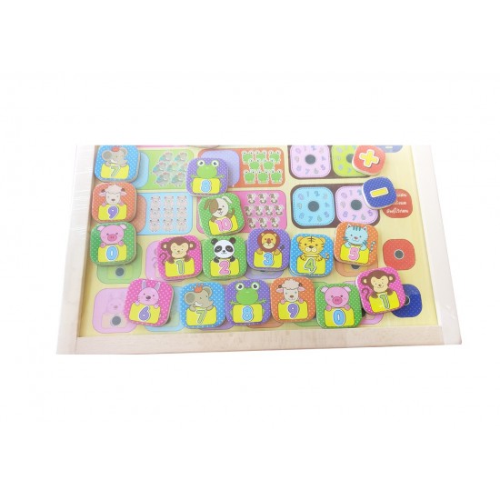 Puzzle magnetic, Cat este ceasul, 171BZ Puzzle magnetic, Cat este ceasul, 171BZ