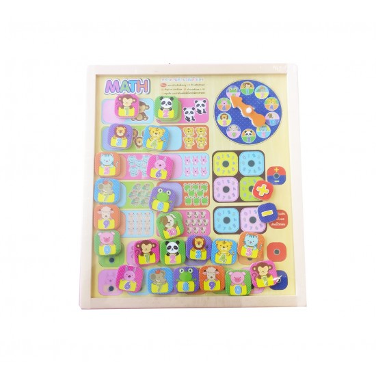 Puzzle magnetic, Cat este ceasul, 171BZ Puzzle magnetic, Cat este ceasul, 171BZ