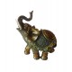 Statueta Decorativa, Elefant cu trompa in sus, Auriu, 14 cm, GA24507-3 Statueta Decorativa, Elefant cu trompa in sus, Auriu, 14 cm, GA24507-3