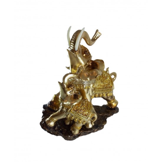 Statueta Decorativa, Elefanti, 20 cm, 33295D Statueta Decorativa, Elefanti, 20 cm, 33295D