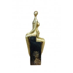 Statueta Decorativa,  Femeie si Barbat, 22 cm,  ZO105SD