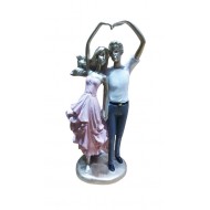 Statueta Decorativa Indragostiti, Love, 33 cm, 102SA Statueta Decorativa Indragostiti, Love, 33 cm, 102SA