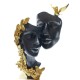 Statueta Decorativa, Indragostiti, Negru, 26 cm, DO22067 Statueta Decorativa, Indragostiti, Negru, 26 cm, DO22067
