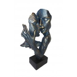 Statueta Decorativa Masca, Duet, 31 cm, 208SX Statueta Decorativa Masca, Duet, 31 cm, 208SX