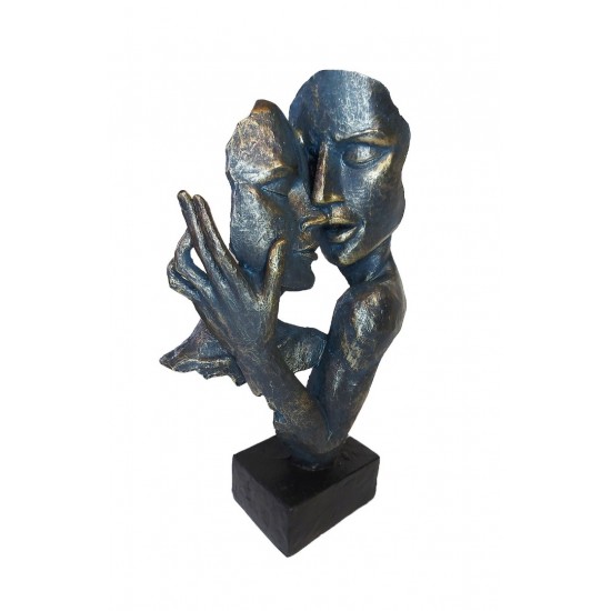 Statueta Decorativa Masca, Duet, 31 cm, 208SX Statueta Decorativa Masca, Duet, 31 cm, 208SX