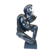 Statueta Decorativa Masca, Indragostiti, Negru, 28 cm, 064SX Statueta Decorativa Masca, Indragostiti, Negru, 28 cm, 064SX