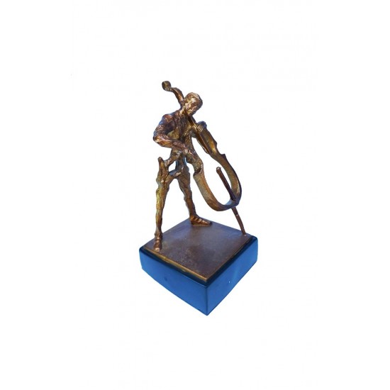 Statueta, Muzician la Violoncel, 20 cm, 1089XD Statueta, Muzician la Violoncel, 20 cm, 1089XD