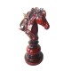 Statueta, Piesa de sah, Cal, Visiniu, 25 cm, 0182A-1 Statueta, Piesa de sah, Cal, Visiniu, 25 cm, 0182A-1