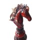 Statueta, Piesa de sah, Cal, Visiniu, 25 cm, 0182A-1 Statueta, Piesa de sah, Cal, Visiniu, 25 cm, 0182A-1