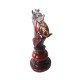Statueta, Piesa de sah, Cal, Visiniu, 25 cm, 0182A-1 Statueta, Piesa de sah, Cal, Visiniu, 25 cm, 0182A-1