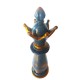 Statueta, Piesa de sah, Regina, Albastru, 39 cm, SR1653
