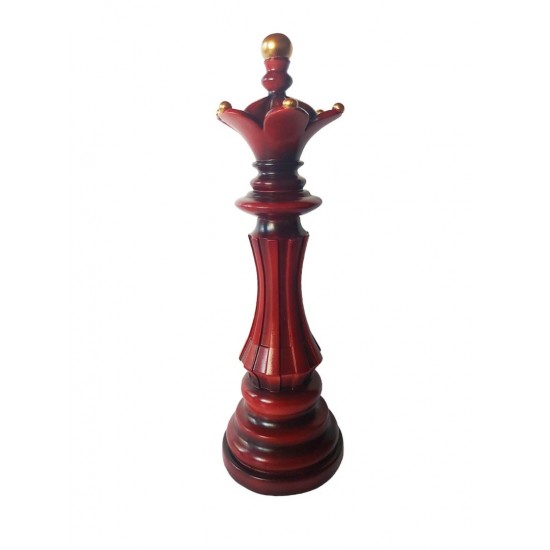 Statueta, Piesa de sah, Regina, Visiniu, 35 cm, 0182A-2 Statueta, Piesa de sah, Regina, Visiniu, 35 cm, 0182A-2