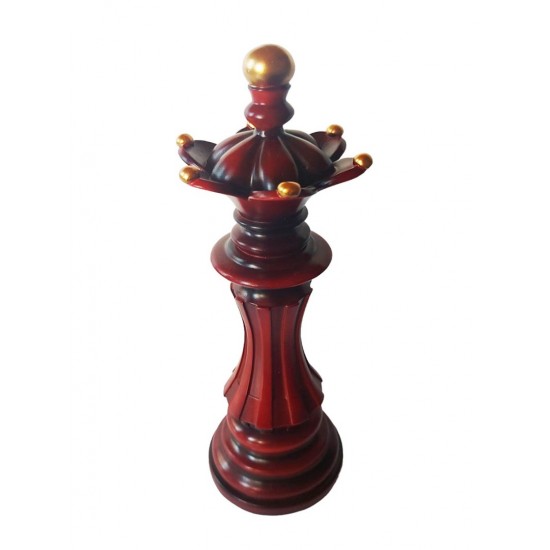 Statueta, Piesa de sah, Regina, Visiniu, 35 cm, 0182A-2 Statueta, Piesa de sah, Regina, Visiniu, 35 cm, 0182A-2