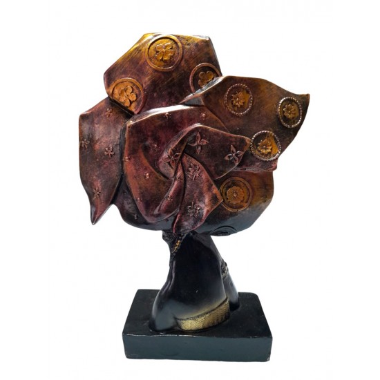 Statueta decorativa, Africana, 33 cm, LP003