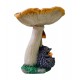 Statueta decorativa, Arici sub Ciuperca, Multicolor, 29 cm, DVF0305P Statueta decorativa, Arici sub Ciuperca, Multicolor, 29 cm, DVF0305P