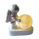 Statueta decorativa, Astronaut, Alb, 16 cm, GX2000 Statueta decorativa, Astronaut, Alb, 16 cm, GX2000