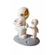 Statueta decorativa, Astronaut pe asteroid, 19 cm, PD2224D Statueta decorativa, Astronaut pe asteroid, 19 cm, PD2224D