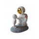 Statueta decorativa, Astronaut pe asteroid, 19 cm, PD2224D Statueta decorativa, Astronaut pe asteroid, 19 cm, PD2224D