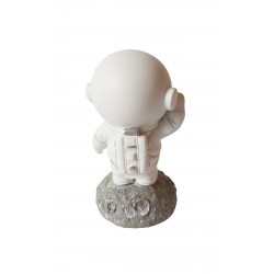 Statueta decorativa, Astronaut pe asteroid, Gri, 11 cm, DY202-7A Statueta decorativa, Astronaut pe asteroid, Gri, 11 cm, DY202-7A