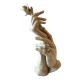 Statueta decorativa, Atingerea Dragostei, Crem, 28 cm, GXL021 Statueta decorativa, Atingerea Dragostei, Crem, 28 cm, GXL021