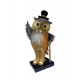 Statueta decorativa, Bufnita, Maro, 26 cm, W8250 Statueta decorativa, Bufnita, Maro, 26 cm, W8250