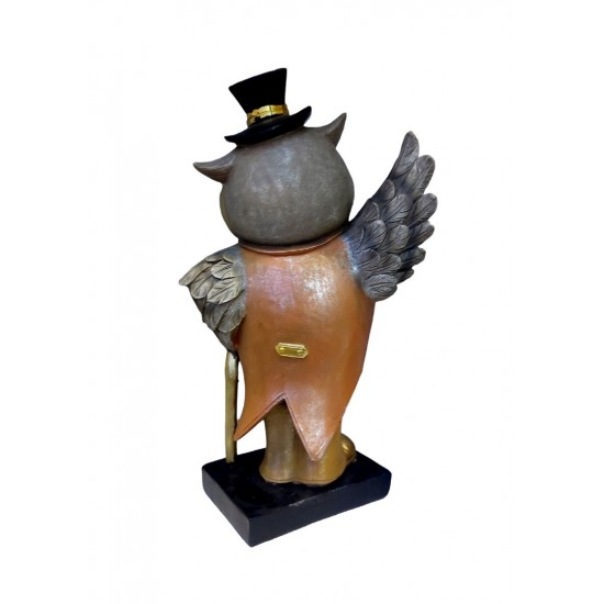 Statueta decorativa, Bufnita, Maro, 26 cm, W8250 Statueta decorativa, Bufnita, Maro, 26 cm, W8250