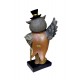 Statueta decorativa, Bufnita, Maro, 26 cm, W8250 Statueta decorativa, Bufnita, Maro, 26 cm, W8250