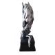 Statueta decorativa, Cal, Argintiu, 41 cm, BL551L Statueta decorativa, Cal, Argintiu, 41 cm, BL551L