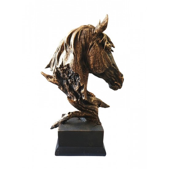 Statueta decorativa, Cal, Maro, 41 cm, GXL025 Statueta decorativa, Cal, Maro, 41 cm, GXL025