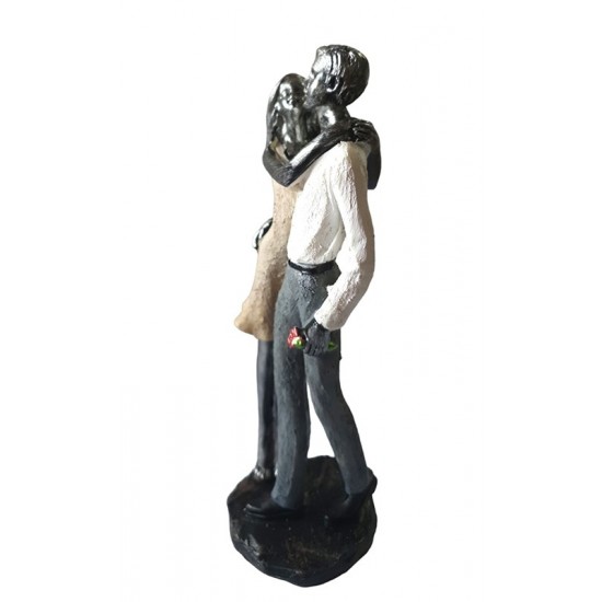Statueta decorativa, Cuplu de Indragostiti, Multicolor, 21 cm, GXL004 Statueta decorativa, Cuplu de Indragostiti, Multicolor, 21 cm, GXL004
