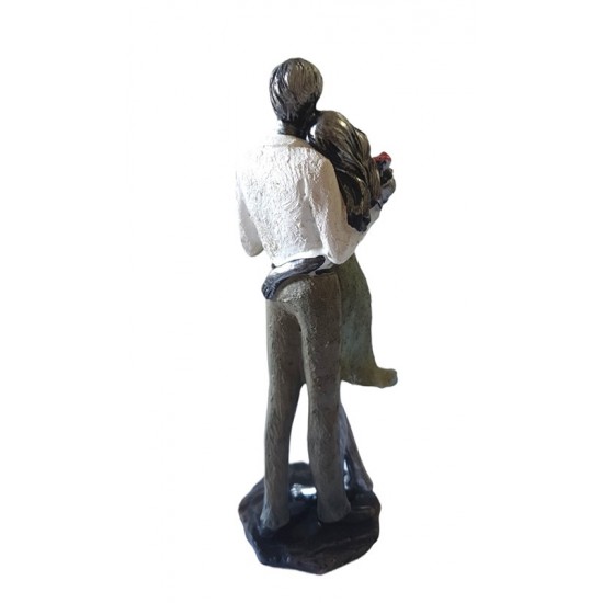 Statueta decorativa, Cuplu de Indragostiti, Multicolor, 21 cm, GXL007 Statueta decorativa, Cuplu de Indragostiti, Multicolor, 21 cm, GXL007