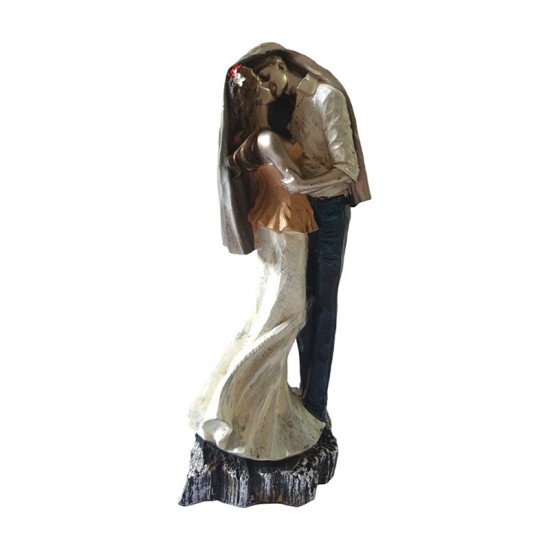 Statueta decorativa, Cuplu de Indragostiti, Multicolor, 23 cm, GXL005 Statueta decorativa, Cuplu de Indragostiti, Multicolor, 23 cm, GXL005