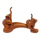 Statueta decorativa, Familie de Elefanti, Maro, 35 cm, L3248X Statueta decorativa, Familie de Elefanti, Maro, 35 cm, L3248X