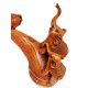 Statueta decorativa, Familie de Elefanti, Maro, 35 cm, L3248X Statueta decorativa, Familie de Elefanti, Maro, 35 cm, L3248X