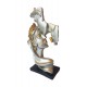 Statueta decorativa, Indragostiti, Argintiu, 25 cm, CQ5952 Statueta decorativa, Indragostiti, Argintiu, 25 cm, CQ5952