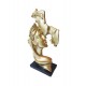 Statueta decorativa, Indragostiti, Auriu, 25 cm, CQ5952-1 Statueta decorativa, Indragostiti, Auriu, 25 cm, CQ5952-1
