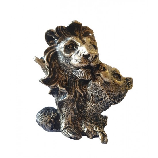 Statueta decorativa, Lei, Argintiu, 14 cm, XQ4001 Statueta decorativa, Lei, Argintiu, 14 cm, XQ4001