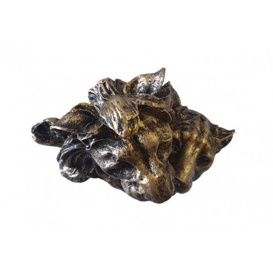 Statueta decorativa, Lei, Argintiu, 14 cm, XQ4001 Statueta decorativa, Lei, Argintiu, 14 cm, XQ4001