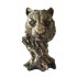 Statueta decorativa, Leu, Argintiu, 14 cm, XQ4003