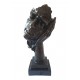 Statueta decorativa, Masca, Negru, 33 cm, HC303L Statueta decorativa, Masca, Negru, 33 cm, HC303L