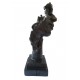 Statueta decorativa, Masca, Negru, 33 cm, HC303L Statueta decorativa, Masca, Negru, 33 cm, HC303L