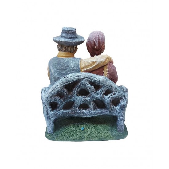 Statueta decorativa, Mos si Baba, Multicolor, 12 cm, 1025DD9 Statueta decorativa, Mos si Baba, Multicolor, 12 cm, 1025DD9
